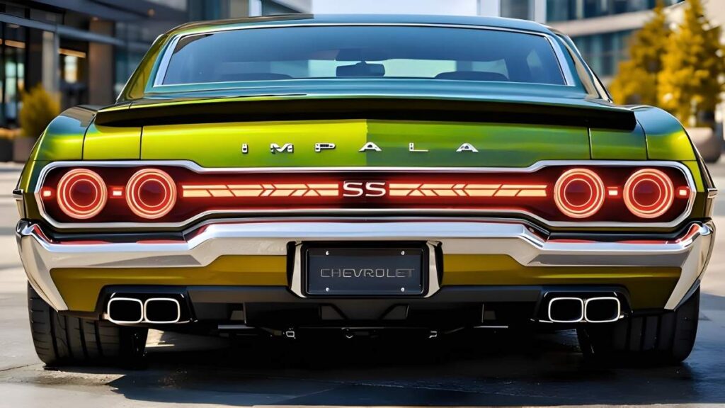 Chevrolet Impala SS 2026 el clásico sedán reinventado para el futuro