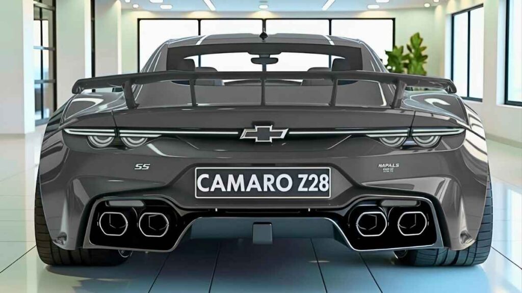 Chevrolet Camaro Z28 2026 potencia americana con espíritu deportivo