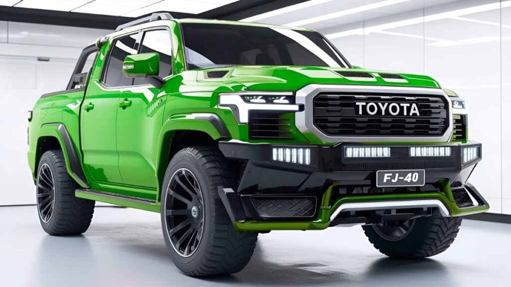 Toyota Land Cruiser FJ-40 Pickup 2026 versatilidad y rendimiento superior en carretera y campo