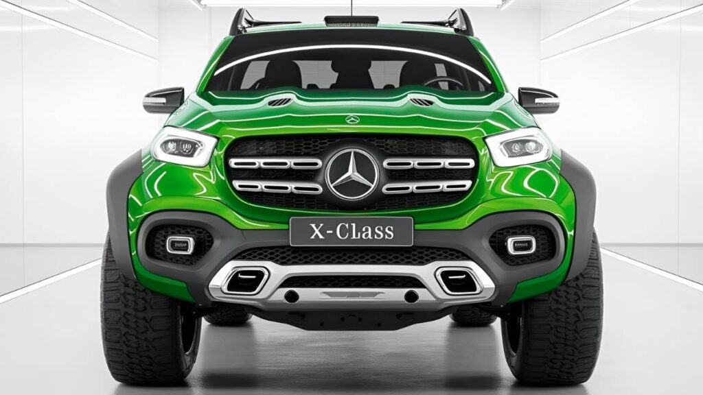 Mercedes-Benz X-Class Pickup 2026 innovación alemana con espíritu aventurero