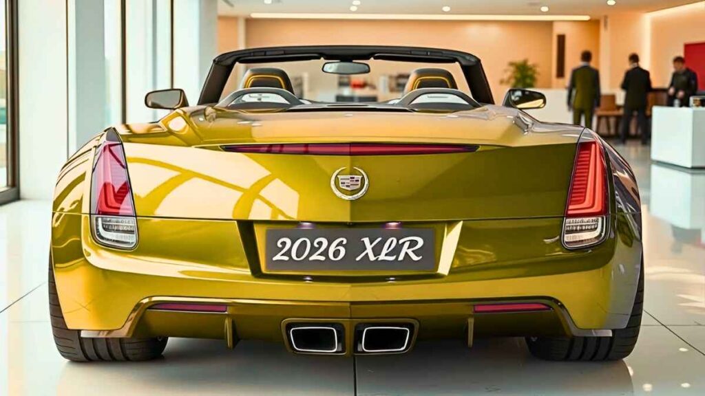 Cadillac XLR 2026 primer vistazo al deportivo que redefine la elegancia americana